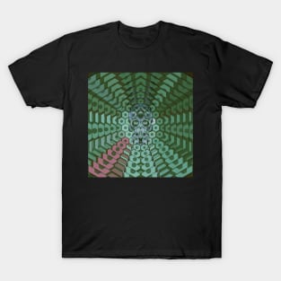 Electroluminated Skull Radiate - Watermelon T-Shirt